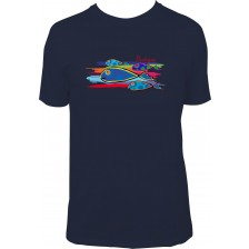 Tee shirt bleu bretagne