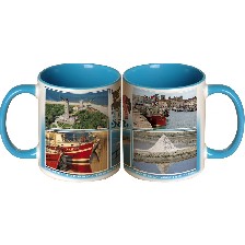 Mug souvenir couleur ile de re